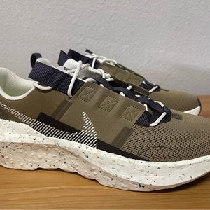 NIKE CRATER IMPACT BROWN KELP WHITE BLACK DB2477 301 SIZE 9.5 US Men NWOT